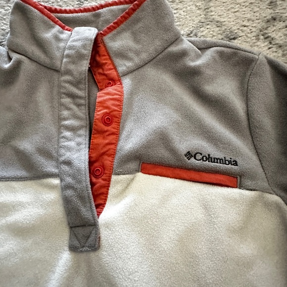 Columbia fleece 1/4 snap pullover - Picture 2 of 7